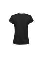 TEE JAYS WOMENS ROLL-UP TEE noir personnalisable