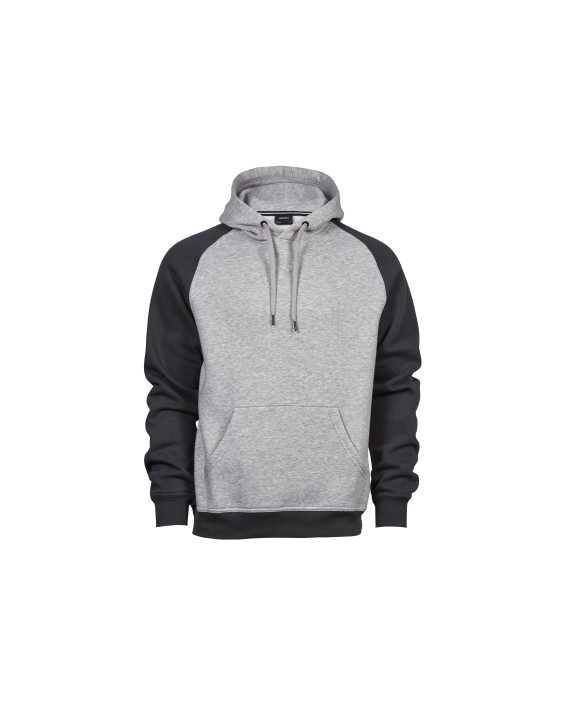 TEE JAYS TWO-TONE  HOODED SWEATSHIRT Sweatshirt personalisierbar