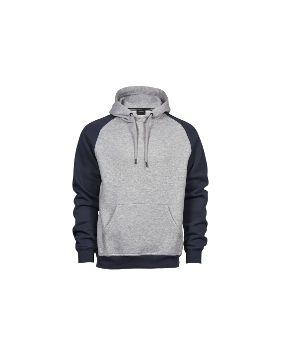 TEE JAYS TWO-TONE  HOODED SWEATSHIRT Sweatshirt personalisierbar