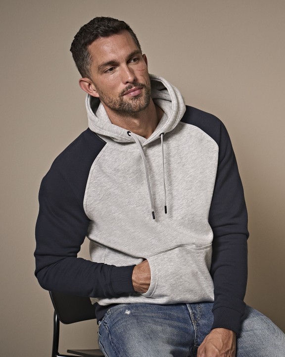 TEE JAYS TWO-TONE  HOODED SWEATSHIRT Sweatshirt personalisierbar