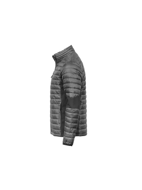 TEE JAYS CROSSOVER JACKET space grey/black personnalisable