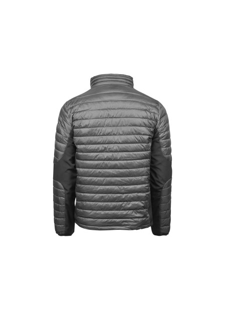 TEE JAYS CROSSOVER JACKET space grey/black personnalisable