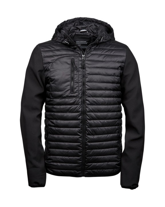 TEE JAYS HOODED CROSSOVER JACKET Jacke personalisierbar