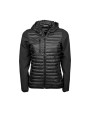 TEE JAYS WOMENS HOODED CROSSOVER JACKET Jacke personalisierbar