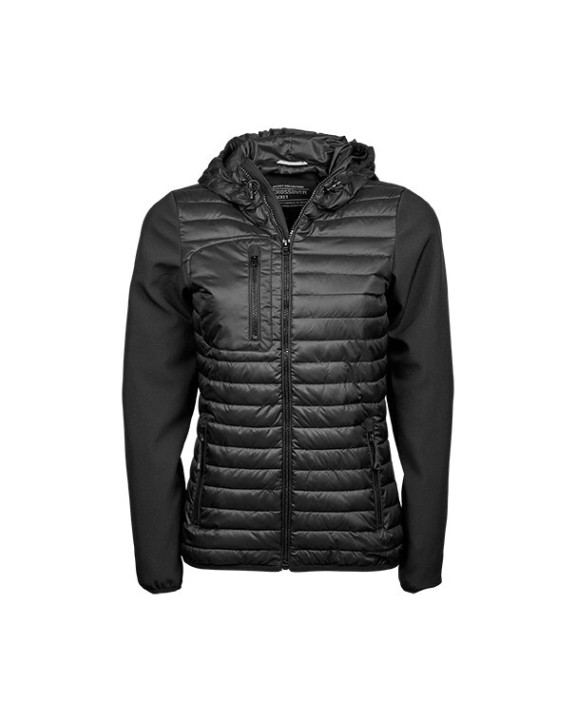TEE JAYS WOMENS HOODED CROSSOVER JACKET Jacke personalisierbar