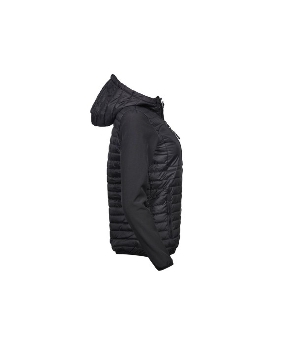 TEE JAYS WOMENS HOODED CROSSOVER JACKET Jacke personalisierbar