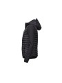 TEE JAYS WOMENS HOODED CROSSOVER JACKET noir/noir personnalisable