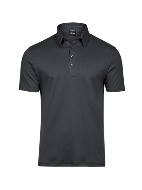 TEE JAYS PIMA COTTON POLO dark grey personnalisable