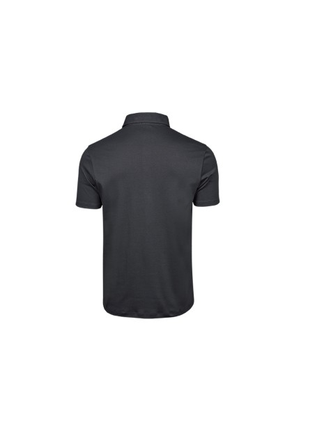 TEE JAYS PIMA COTTON POLO dark grey personnalisable