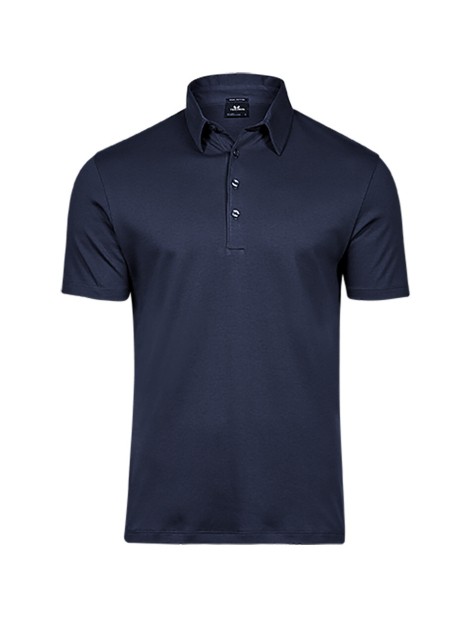 TEE JAYS PIMA COTTON POLO bleu marine personnalisable