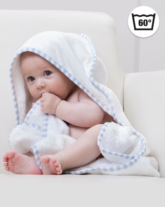 Produit éponge personnalisable TOWELS BY JASSZ Po Hooded Baby Towel