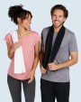 TOWELS BY JASSZ Danube Sports Towel 30x140 cm Bad Artikel personalisierbar