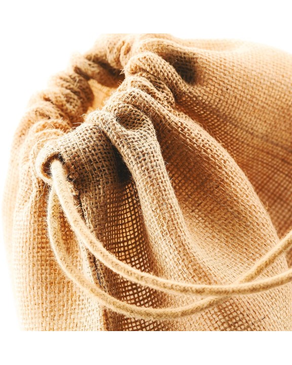 WESTFORDMILL Jute Tasche mit Kordeln Tasche personalisierbar
