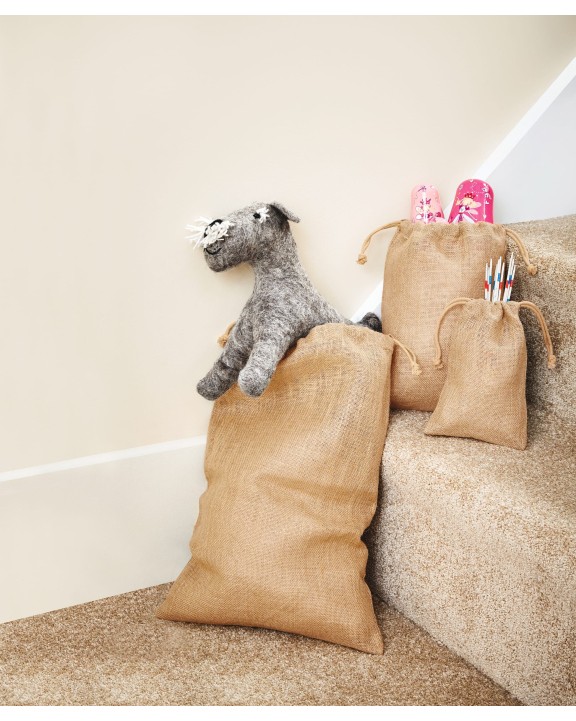 Sac & bagagerie personnalisable WESTFORDMILL Sac à cordelette en jute