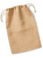 WESTFORDMILL Sac à cordelette en jute naturel personnalisable