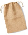 WESTFORDMILL Jute Tasche mit Kordeln Tasche personalisierbar