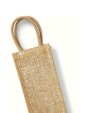 Tas & zak WESTFORDMILL SHIMMER JUTE BOTTLE BAG voor bedrukking &amp; borduring