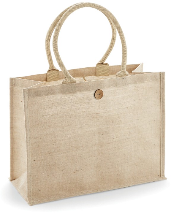 Tote bag WESTFORDMILL Juco shopper voor bedrukking &amp; borduring