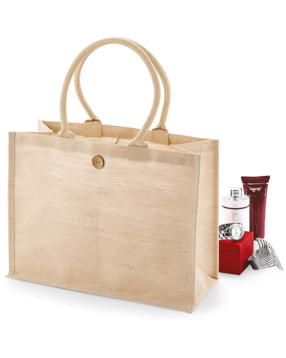 Tote bag WESTFORDMILL Juco shopper voor bedrukking &amp; borduring