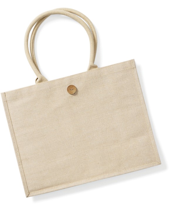 Tote bag WESTFORDMILL Juco shopper voor bedrukking &amp; borduring