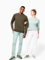 Sweat-shirts à personnaliser KARIBAN Sweat-shirt Bio col rond manches raglan homme 