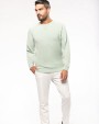 Sweat-shirt personnalisable KARIBAN Sweat-shirt Bio col rond manches raglan homme