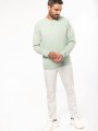 Sweat-shirts à personnaliser KARIBAN Sweat-shirt Bio col rond manches raglan homme 