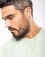 Sweat-shirt personnalisable KARIBAN Sweat-shirt Bio col rond manches raglan homme