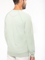 Sweat-shirts à personnaliser KARIBAN Sweat-shirt Bio col rond manches raglan homme 