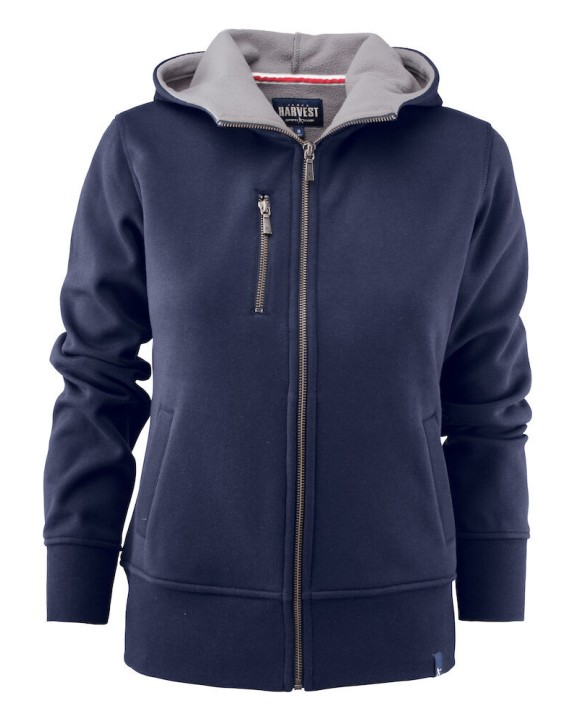 JAMES-HARVEST Parkwick 
Pullover mit Reißverschluss Damen Sweatshirt personalisierbar