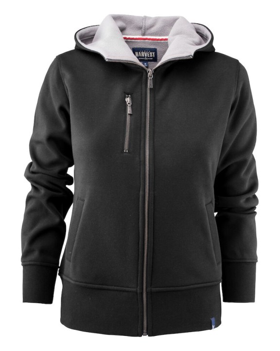 JAMES-HARVEST Parkwick 
Pullover mit Reißverschluss Damen Sweatshirt personalisierbar