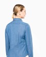 Hemd KARIBAN Damesblouse Denim voor bedrukking &amp; borduring