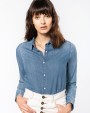 Chemise personnalisable KARIBAN Chemise denim femme