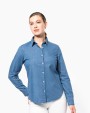 Chemise personnalisable KARIBAN Chemise denim femme