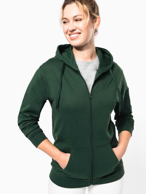 Sweat-shirts à personnaliser KARIBAN Sweat-shirt zippé capuche unisexe 