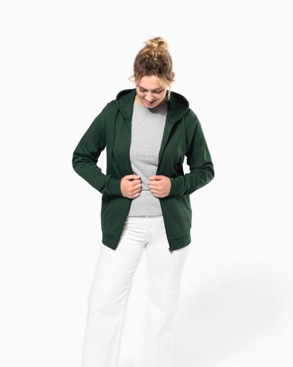 Sweat-shirt personnalisable KARIBAN Sweat-shirt zippé capuche unisexe