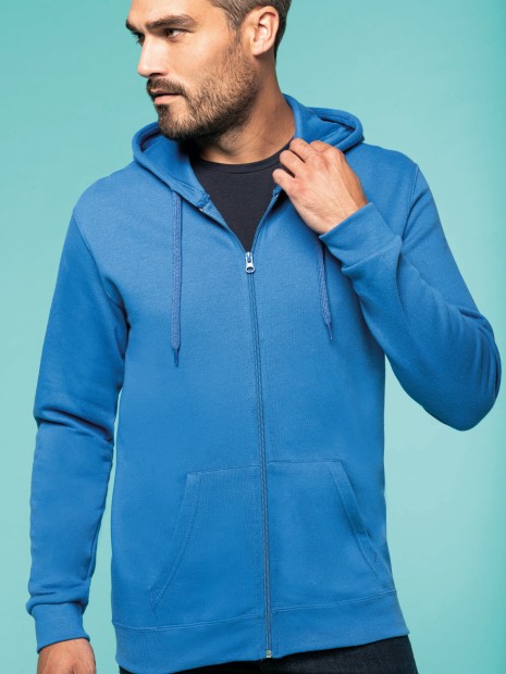 Sweat-shirts à personnaliser KARIBAN Sweat-shirt zippé capuche unisexe 