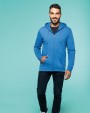 KARIBAN Kapuzen-sweatshirt mit Reißverschluss Sweatshirt personalisierbar