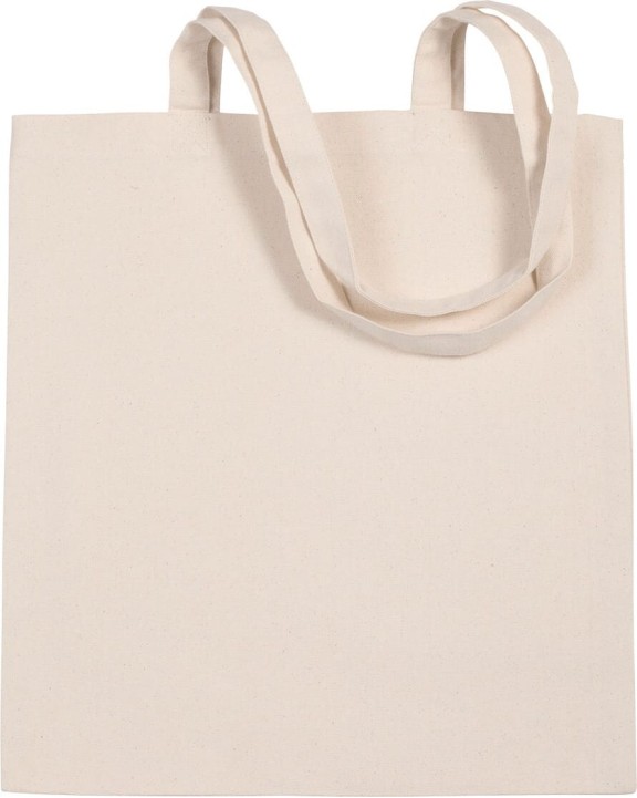 Tote bag KIMOOD Shopper van canvaskatoen voor bedrukking &amp; borduring