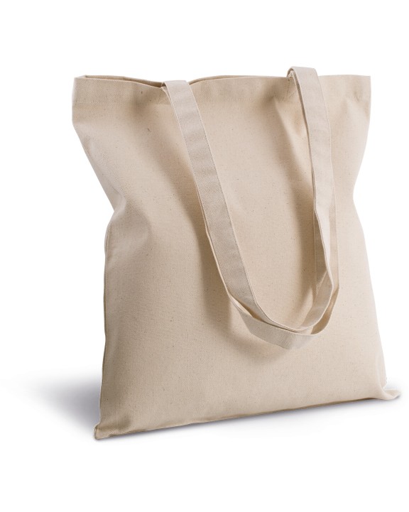 Tote bag KIMOOD Shopper van canvaskatoen voor bedrukking &amp; borduring