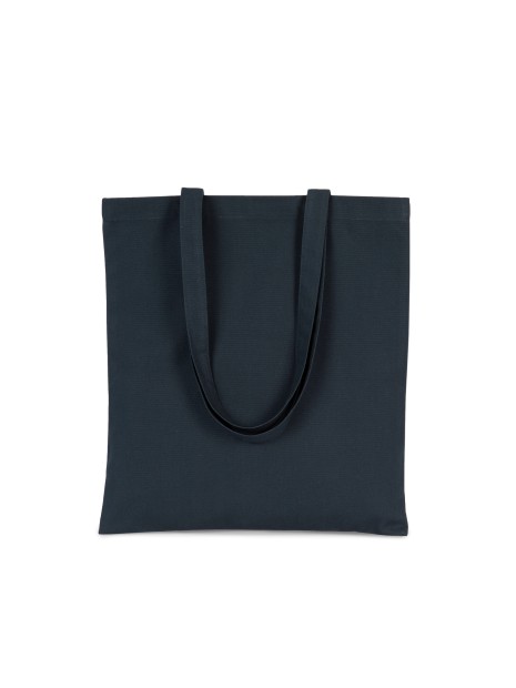 KIMOOD Sac shopping en coton canvas bleu marine personnalisable