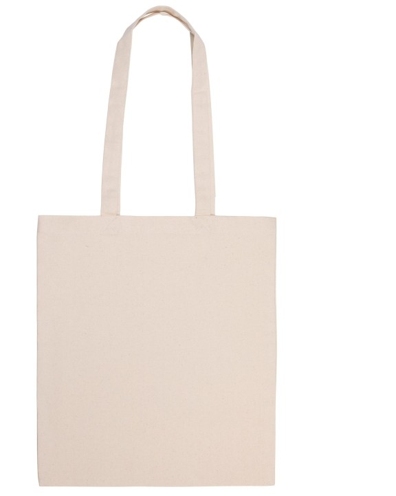 Tote bag KIMOOD Shopper van canvaskatoen voor bedrukking &amp; borduring