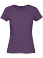 B&C T-shirt Organic Inspire col rond Femme violet urbain personnalisable