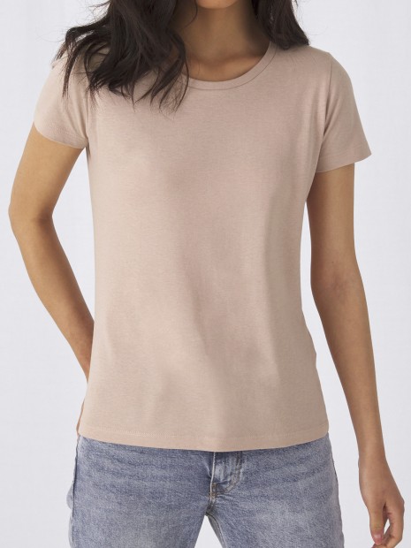 T-Shirts à personnaliser B&C T-shirt Organic Inspire col rond Femme 