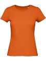 B&C T-shirt Organic Inspire col rond Femme orange urbain personnalisable