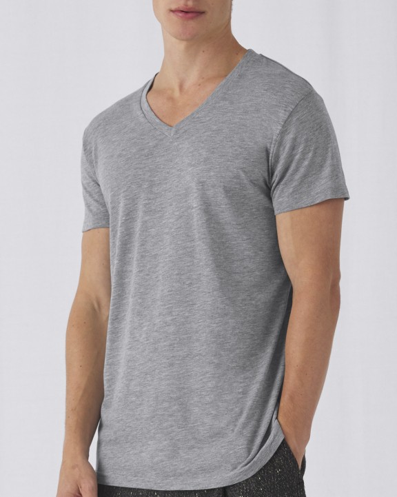 T-shirt personnalisable B&C T-shirt Triblend col V Homme