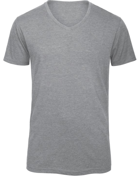 T-shirt personnalisable B&C T-shirt Triblend col V Homme