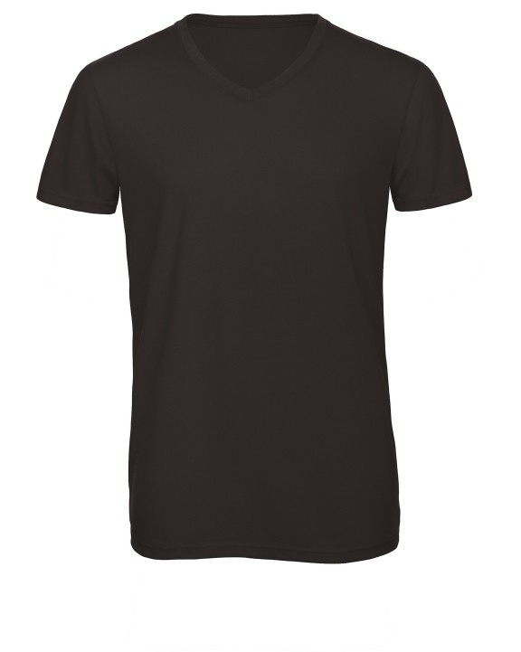 T-shirt personnalisable B&C T-shirt Triblend col V Homme