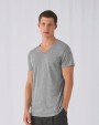 T-shirt personnalisable B&C T-shirt Triblend col V Homme