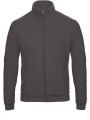 B&C Veste molleton zippée ID.206 anthracite personnalisable